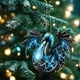 thumbnail image 5 of ¡Precios de Liquidación!, Colgante de dragones de árbol de Navidad Colgante plano de dragones de acrílico Colgante de dragones interesante Decoraciones navideñas Akmoler, 5 of 9