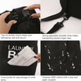 thumbnail image 7 of Kimmama Black Laundry Bag with Strap,70L Laundry Backpack for Camping, 7 of 7