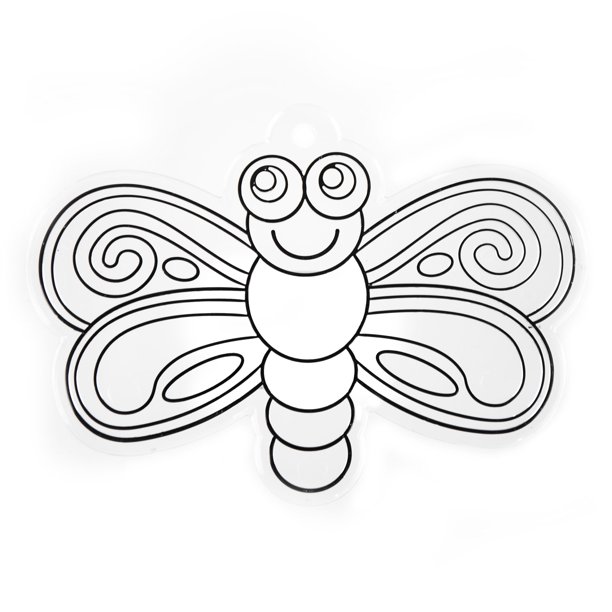 Hello Hobby ReadytoPaint Dragonfly Suncatcher