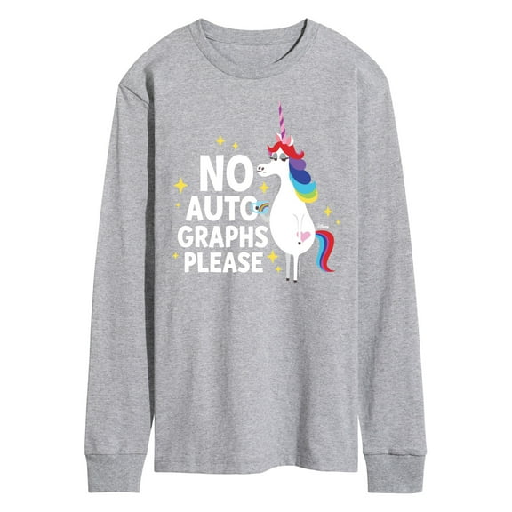 Inside Out - No Autographs Please - Men's Long Sleeve T-Shirt