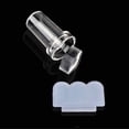 thumbnail image 3 of Jumpingount Clear Nail Art Stamper Schraper Set Transparant Siliconen Nail stempel Gereedschap Juegos de manicura, 3 of 6