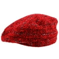 thumbnail image 6 of CIMAXIC Beret Hat Casual Style Red Acrylicfibres 1Set, 6 of 8