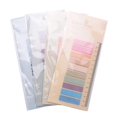 thumbnail image 1 of 800 Pcs Sticky Index Tabs, 4 Sheets Morandi Strip Index Tabs, Writable Page Sticky Notes with Ruler for Page Marking, 1 of 5