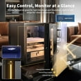 thumbnail image 5 of NEEDONE 48L Intelligent Cigar Humidor,Humidity, Heating & Cooling Thermostatic Control System, for 380 Counts,Christmas Gifts Gift, 5 of 8