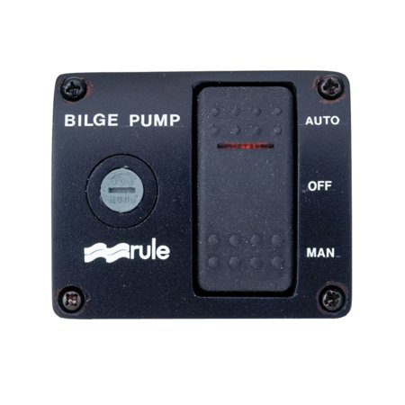 UPC: 0042237084217 | Rule Deluxe 3-Way Lighted Rocker Panel Switch