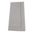 thumbnail image 4 of SARO 6302.GY22S Serviette de Table à Bordure Classique Carrée 22 Pouces Gris - Ensemble de 12, 4 of 4