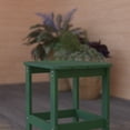 thumbnail image 5 of Merrick Lane Poly Resin Indoor/Outdoor All-Weather Adirondack Side Table in Green, 5 of 12