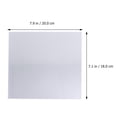 thumbnail image 3 of Shisuyan Iron On Transfer Paper Transparent Plastic 20Pack 7.1X7.9In, 3 of 8