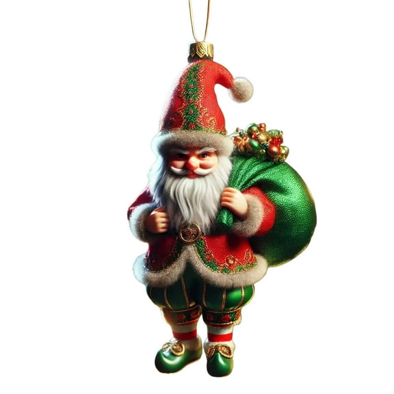 YOHAVEN Christmas Legends Tree Ornament Whimsical Holiday Decoration for Christmas Tree Front Door Christmas Decorations Seasonal Christmas Decor Amazon Christmas Decor Home Christmas Decor