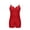 Red, variant on Plus Size Tankini Swimsuits Women Two Piece Spaghetti Strap Bathing Suit Flared Tankinis Swim Top with Shorts(Orange 3XL)