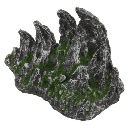 Raindrops Fish Tank Mountain Decor Aquarium Simulation Landscaping Rockery Decoration