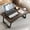 Brown-1, variant on Foldable Portable Bedside Laptop Desk, 6-Speed Height Adjustable, Bed Table with Cup Holder & Storage Drawer, Wooden Compact Desk for Bed Reading & Sofa Use