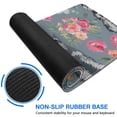 thumbnail image 6 of Long Mouse Pads for Desk,Schnauzer and Pioneer Flower Desk Mats on Top Of Desks, Desk Mouse Pad Extra Large with 3mm Non-Slip Base and Stitched Edge for Gaming,Office,Work,Home 31.5"x11.8", 6 of 6