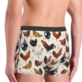 thumbnail image 5 of Haiem Roosters and Chickens Men's Boxer Briefs, Every Day Comfort Stretch Cotton Moisture-Wicking Underwear-X-Large, 5 of 9