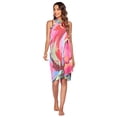 thumbnail image 3 of Shine Up 2 Pack Swimsuit Coverups Womens Chiffon Long Bikini Wraps Beach Bathing Suit Cover-up, 3 of 5