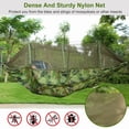 thumbnail image 3 of Portable Double Camping Hammock with Mosquito Net – 600lbs Capacity, Outdoor Hanging Bed for 2, Nylon Swing with Straps & Carry Bag, 3 of 6