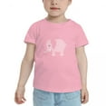 thumbnail image 2 of Elephant Cute Toddler T-Shirts for Boys Girls (Pink, Youth XL), 2 of 5
