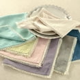 thumbnail image 5 of Lenox French Perle Solid Napkins, Set of 4, Ice Blue - 19"W x 19"L, 5 of 7