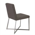 thumbnail image 3 of Eurostyle Tosca  Dining Chair in Dark Gray and Stainless Steel, 3 of 4