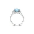 thumbnail image 4 of 3.50 Carat (Ctw) Blue Topaz Ring in Sterling Silver, 4 of 4