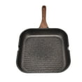 thumbnail image 3 of Frying Pan, Healthy Griddle Pan Large Capacity Heat Resistant Handle  For Gas For Onion 24cm, 3 of 8