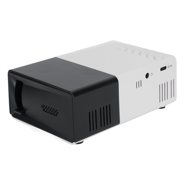 Proyector Compacto, Proyector HD De Alta Compatibilidad Ajustable 1080P De 5V 2A Para Noche De Cine