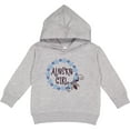 thumbnail image 2 of Inktastic Alaska Girl Forget-me-not Flower Toddler Hoodie, 2 of 4