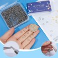 thumbnail image 3 of EIGTHTAIL 1000Pcs 304 Stainless Steel Split Rings Double Loops Jump Rings Stainless Steel Color 24 Gauge 5x1mm Inner Diameter  3.8mm Single Wire  0.5mm, 3 of 6