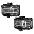 thumbnail image 1 of Side Mirror Lenses with White LED Running Lights & Amber Flashing LED Turn Signals for 2017-C F250 F350 F450 SD, 1 of 1