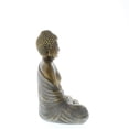 thumbnail image 4 of Zingz & Thingz Sitting Buddha Statue - 11.75" - Bronze Tone, 4 of 4