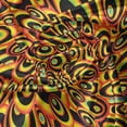 thumbnail image 5 of Ambesonne Abstract Valance Pack of 2, Colorful Ring Shapes, 54"X12", Multicolor, 5 of 5