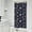 Pioneer Flower Floral-3, variant on Pioneer Flower Floral Print Pattern Shower Curtain 84"x72", Bathroom Decorative Shower Curtain Set with 12 Hooks, Waterproof Washable