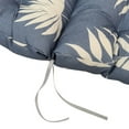 thumbnail image 3 of TOPCHANCES Indoor Outdoor Bench Cushion Water Resistant Wicker Sofa Swing Cushion, Garden Furniture Loveseat Lounger Seat Pad (51 x 19.6 inch, Leaf), 3 of 3