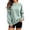 Green, variant on jehdhy Womens Striped Patchwork Sweatshirts Fall Winter Crew Neck Long Sleeve Shirts Fashion Casual Loose Pullover Tops