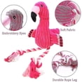 thumbnail image 5 of Plush Dog Toy, Squeaky Dog Toys Interactive Stuffed Dog Toys With Crinkle Paper, Cute Durable Dog Ch, 5 of 5