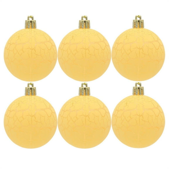 6PCS Christmas Tree 8cm Ball Bauble Hanging Home Party Ornament Decor