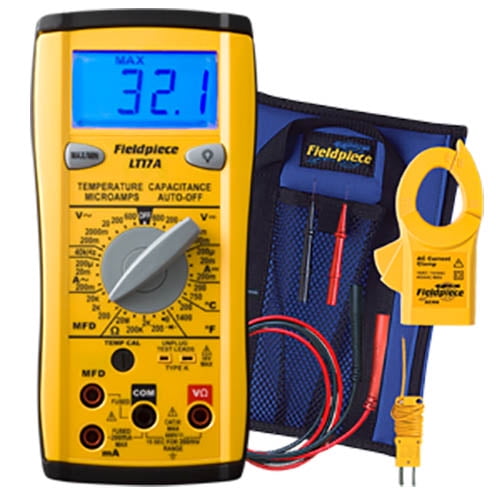 Fieldpiece LT17A Classic Style Digital Multimeter for HVAC/R - Walmart.com