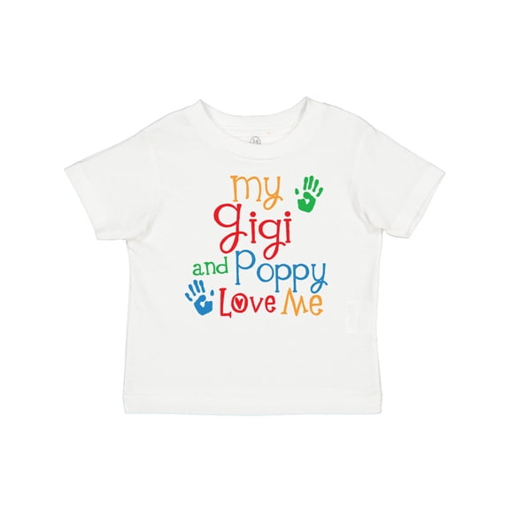Inktastic My Gigi and Poppy Love Me Boys or Girls Baby T-Shirt