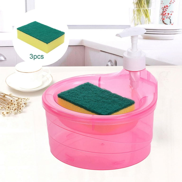Soap Dispensing Dish Sponge