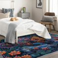 thumbnail image 4 of 5x7 Area Rug Beaver Rugs, Colorful Animal Carpet for Living Room Bedroom Wildlife Patterned Indoor Home Decor, Non Slip Soft & Low Pile Large Washable Rug ZH&294, 4 of 7
