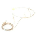 thumbnail image 1 of Headworn Microphone, Earhook Microphone, 3.5mm Male Screw Lock Beige Professional For Stage  Lecturers BodyPack Transmitter, 1 of 8