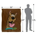 thumbnail image 5 of LOGOVISION Scooby-Doo Blanket, 50''x60'', Scooby Happy Silky Touch Sherpa Back Super Soft Throw Blanket, 5 of 5