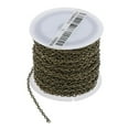 thumbnail image 1 of Rollo de 10 yardas para pulseras, cadenas de extensión para collares, extensores de cola y joyería artesanal. Bronce, 1 of 9