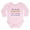 Petal Pink, variant on CafePress - Running Out Of Womb Body Suit - Long Sleeve Cotton Baby Bodysuit
