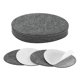 thumbnail image 1 of Uxcell Paquete de 10 Almohadillas de Fieltro para Base de Lámpara, 4 Pulgadas de Diámetro, 2mm de Grosor, Almohadillas de Tela Autoadhesivas Redondas para Lámpara/Muebles/DIY [Gris], 1 of 1