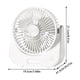 thumbnail image 2 of Ventilador USB de verano para oficina, recargable, para estudiantes, de escritorio, modelo de carga, 2 of 5