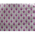 thumbnail image 5 of oneOone Georgette Viscose Violet Fabric Ikat Craft Projects Decor Fabric Printed By The Yard 42 Inch Wide, 5 of 5