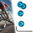 thumbnail image 3 of Almencla 4Pcs Brake Cable End Caps Set Ball Hat Multi-Color Cable Tips Blue, 3 of 7