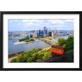 thumbnail image 2 of Art.com Incline Operating in Front of the Downtown Skyline of Pittsburgh, Pennsylvania, Usa. Photographic Print by SeanPavonePhoto, Black Frame Wall Art, 23" x 17", 2 of 5