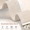 thumbnail image 5 of Wearlizer Magnetic Stretchy Band Compatible with Versa 4/3/Sense 2/Sense, Celtic Knot Elastic Nylon Watch Strap for Women Men, Dressy Soft Fabric Wristband with Magnetic Clasp, 5 of 7